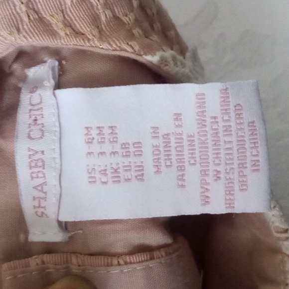 Shabby Chic 3 PC.Baby Outfit 3-6mth - Picture 7 of 11